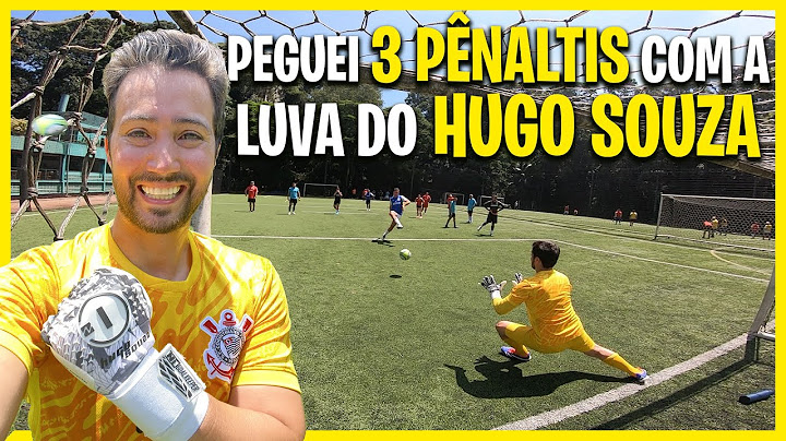 CONSEGUI DEFENDER 3 PÊNALTIS COM A LUVA HUGO SOUZA