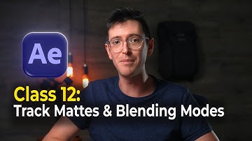 Beginner Animation Tutorial in After Effects | Class 12: Track Mattes & Blending Modes