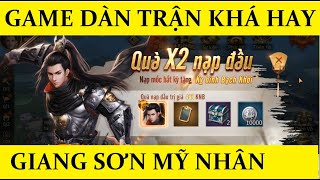 Game dàn trận cổ trang hấp dẫn - Giang Sơn Mỹ Nhân - SohaGame screenshot 2