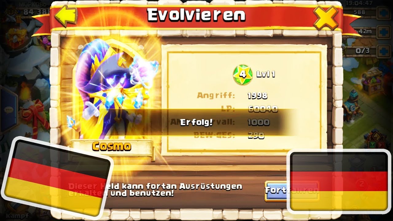 ЭВОлюция КОСМО. КОСМО стал ещё КОСМИЧНЕЕ ))) / Битва Замков / Castle Clash