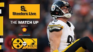 Steelers at Browns Preview | Steelers Live The Match Up | Pittsburgh Steelers