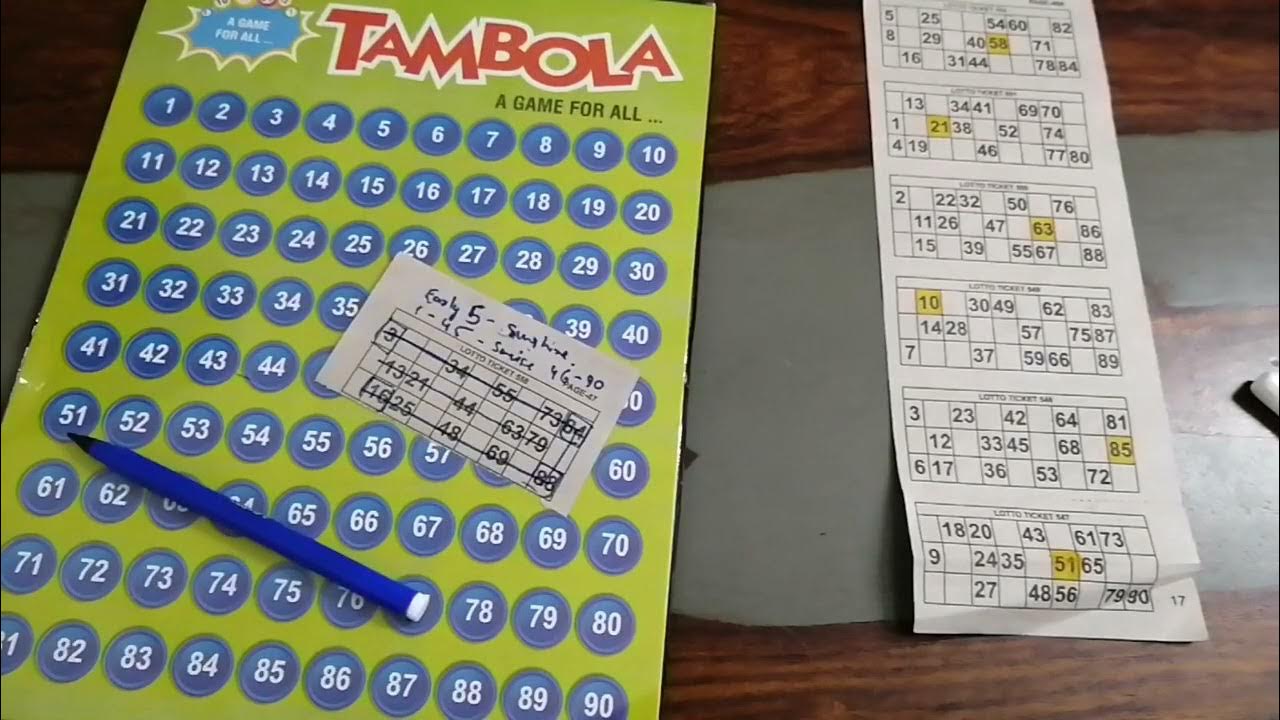 Sunshine Tambola Game with ultimate twist Summer Tambola Game New