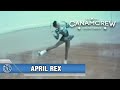 April rex  1985 artistic roller skating national championships