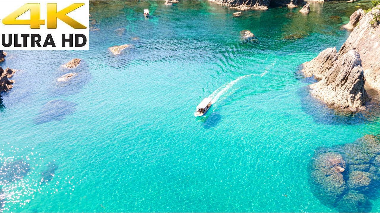 【鳥取】夏の浦富海岸をドローン撮影