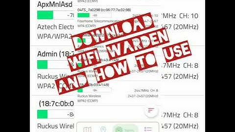 Download Wifi Warden and Use