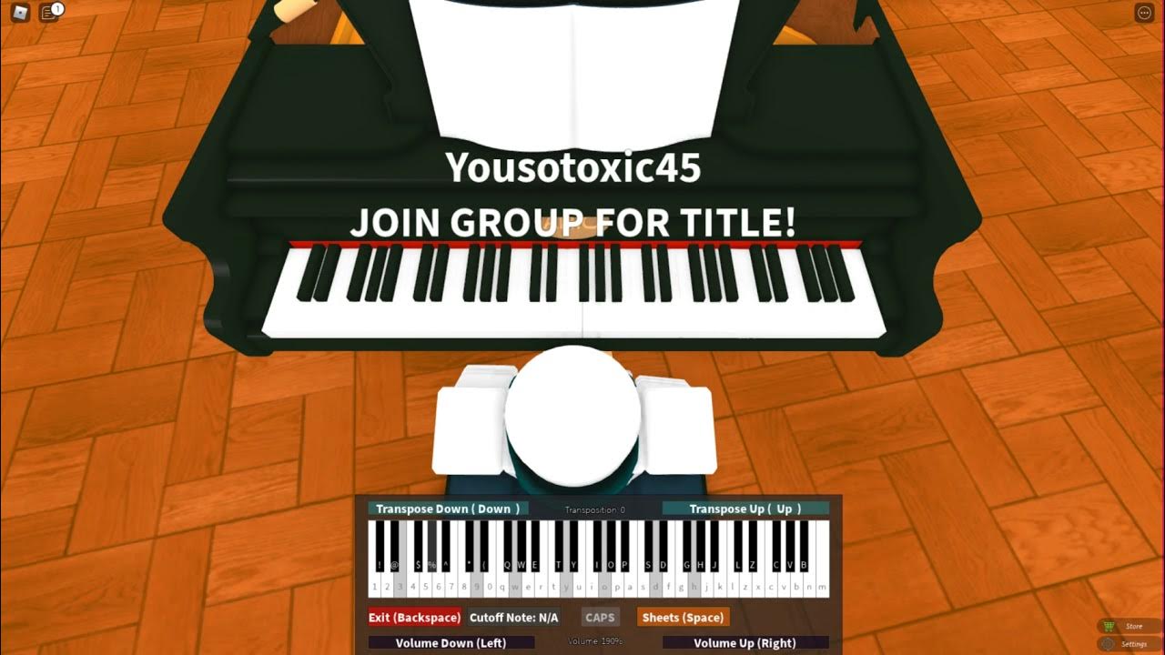 QWERTY + Midi Megalovania Full Ver. ROBLOX Virtual Piano YouTube