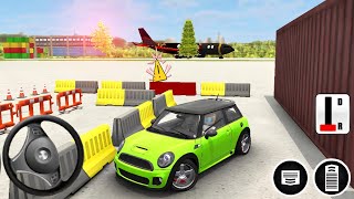 Mini Cooper Parking in Ramp - Car Driving School Simulator - Car Game Android Gameplay screenshot 2