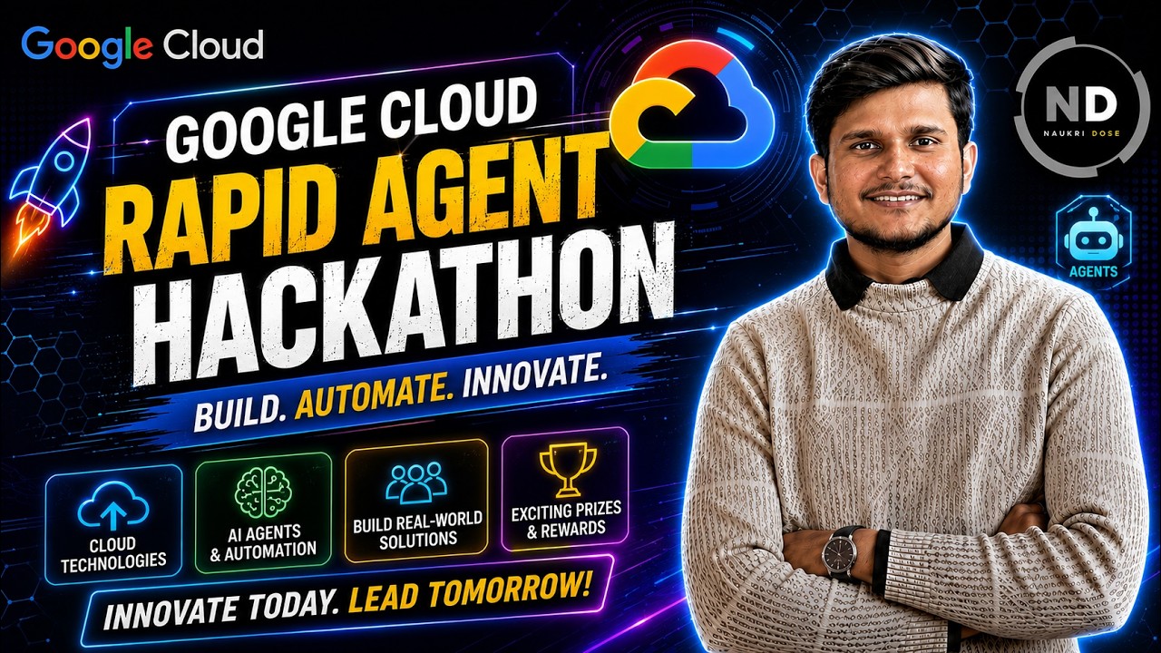 🚀 Google Cloud Rapid Agent Hackathon 2026 | Build AI Agents & Win ...