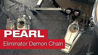 Pearl P-3002 C Eliminator Demon Chain Doppelpedal Fußmaschinen