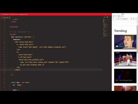 Getting Started with Vue.js: #19 Components - Gif Box