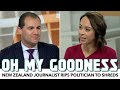 New Zealand Journalist Rips Politician To Shreds In One Of The Best Interviews Ever