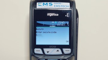 How to do a refund with Payment Terminal iCT250 & iPP350