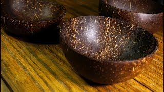 How To Make Coconut Bowl