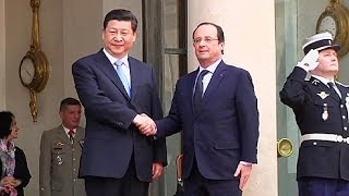 China's state visit to France ends in Versailles pomp and ceremony