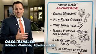 The Rohrich Advantage at Rohrich Lexus Rohrich Lexus Command Performance Tv