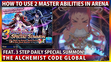 How To Use Master Ability Twice In A Battle & 3 Step Daily Special Summon (The Alchemist Code)