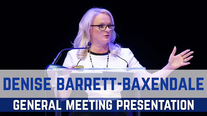 PRESENTATION: DENISE BARRETT-BAXENDAL...  AT THE G...