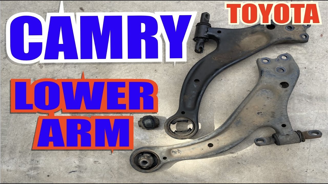 How to replaced Toyota Camry Lower Arm - YouTube