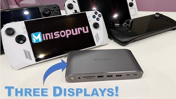 Triple 4k Displays! - Minisopuru 15-in-1 USB C Dock Review and Test