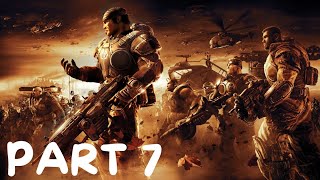 Gears of War 2 Campaign Walkthrough Gameplay PART 7 - Riftworm (No Commentary) (Full Game)