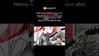 Goebbels’ Final Words Before the Fall #shorts #history