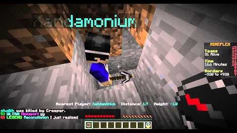 Worst Hacker Ever | Xandamonium | Xray and Kill Aura UHC