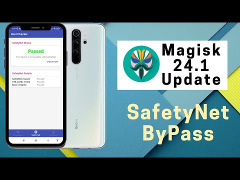 Magisk 24.1 Update | SafatyNet - Fix CTS Profile | Enter banking applications with root.