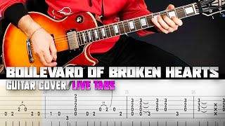 Boulevard of broken hearts | Slash Feat. Myles Kennedy | guitar cover with solo + live tabs