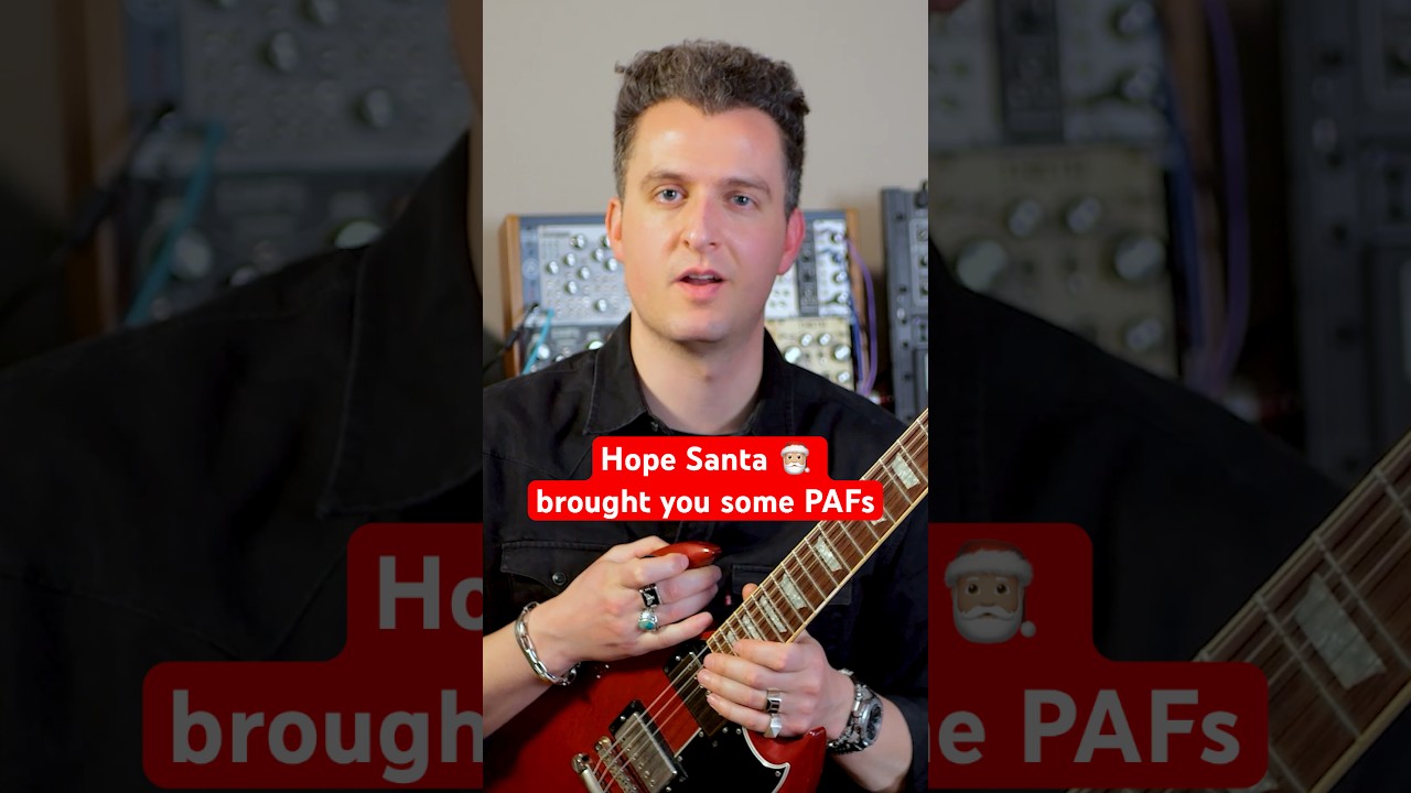 PAFs Worth the HYPE? #guitar #gibson #fender #guitarpickups #guitarpedals #pedalboard #sg #lespaul