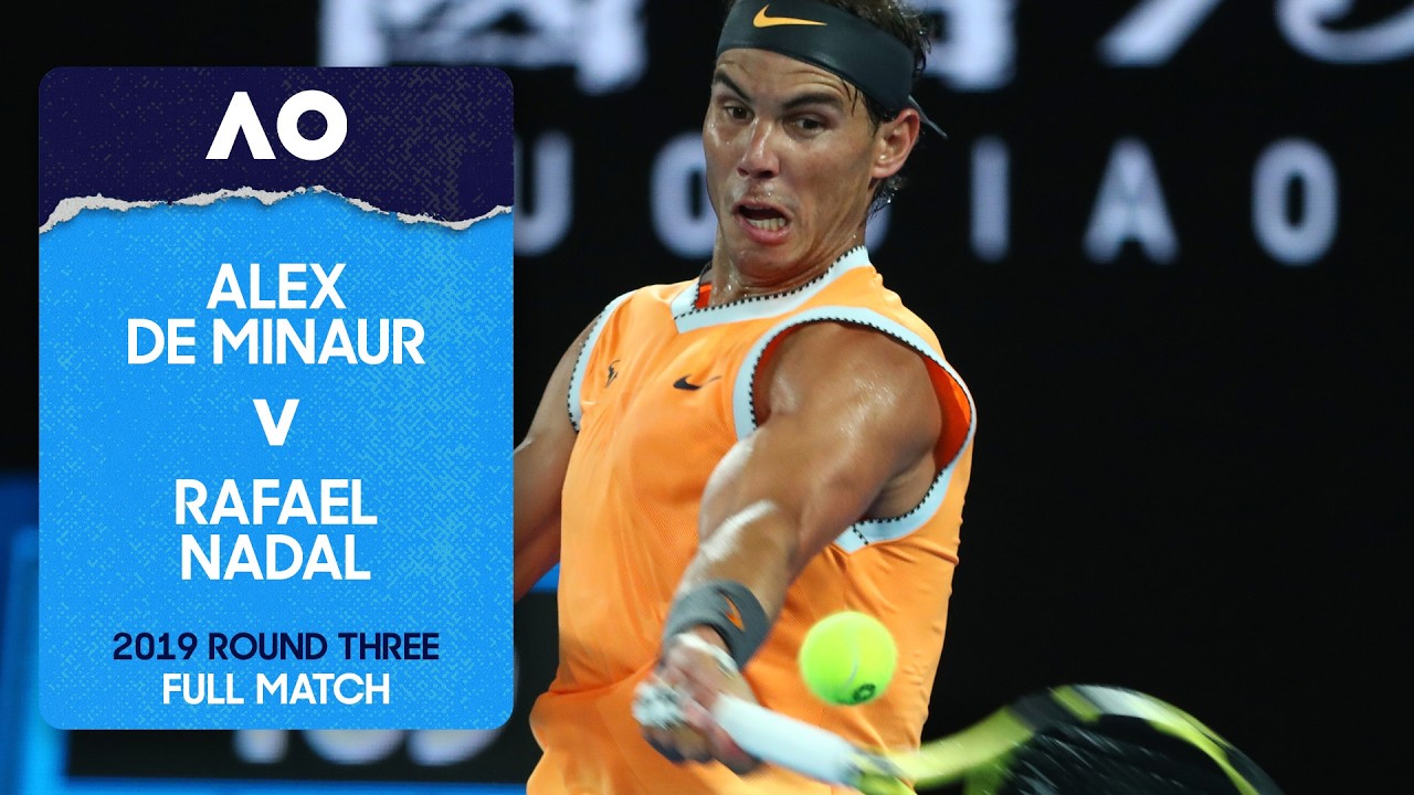 Alex de Minaur v Rafael Nadal Full Match | Australian Open 2019 Third Round