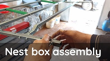Nest box system assembly instructions for Richard Perkins (R&D video)
