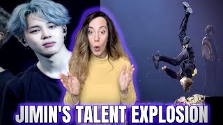 BTS Journey EP. 21: Jimin&#39;s talent explosion moment (지민의 장기자랑 재능폭발모먼트) | Reaction