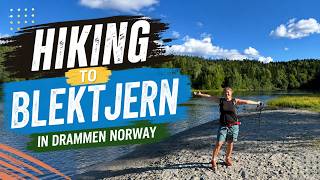 Hiking around Blektjern, Drammen (Norway)