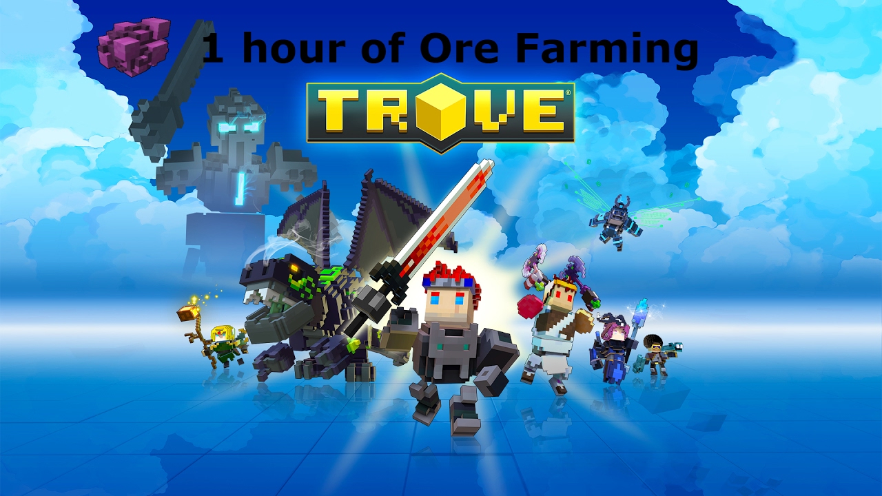 Trove 1 hour ore farming SO MUCH FLUX