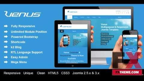 Responsive Joomla Template Corporate - Joomla by Ladislas Ren