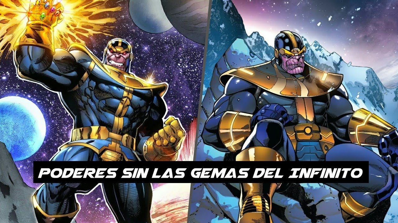 Los Poderes De Thanos Sin Las Gemas Del Infinito / Marvel Comics / Comics Hunter