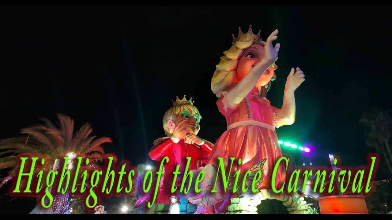 Highlights of the Amazing Nice Carnival - 2026 France