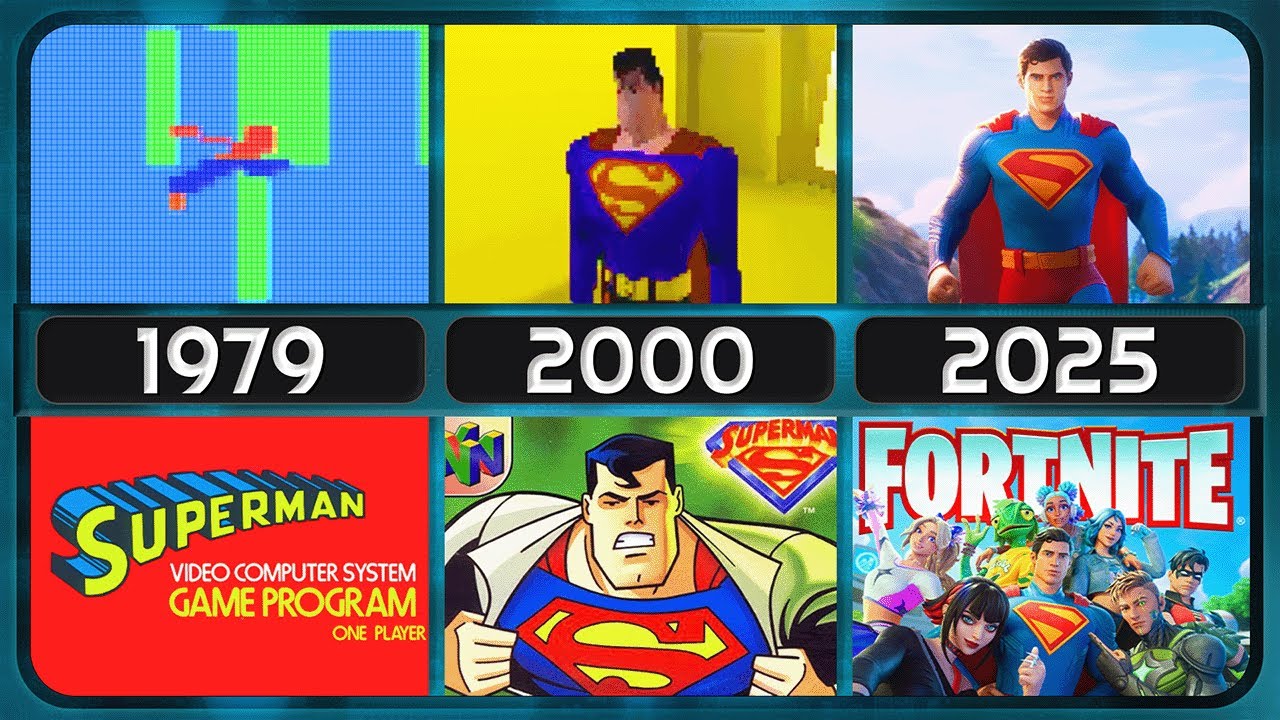 Every SUPERMAN Video Game | 1979 - 2025