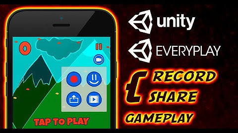 Video Icons for Unity 🎬 Record & Share your Gameplay — Free Icons — Unity Asset