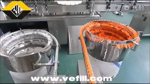 Automatic Vial Filling, Capping, Labeling Line