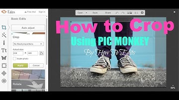 How to Crop Using Pic Monkey