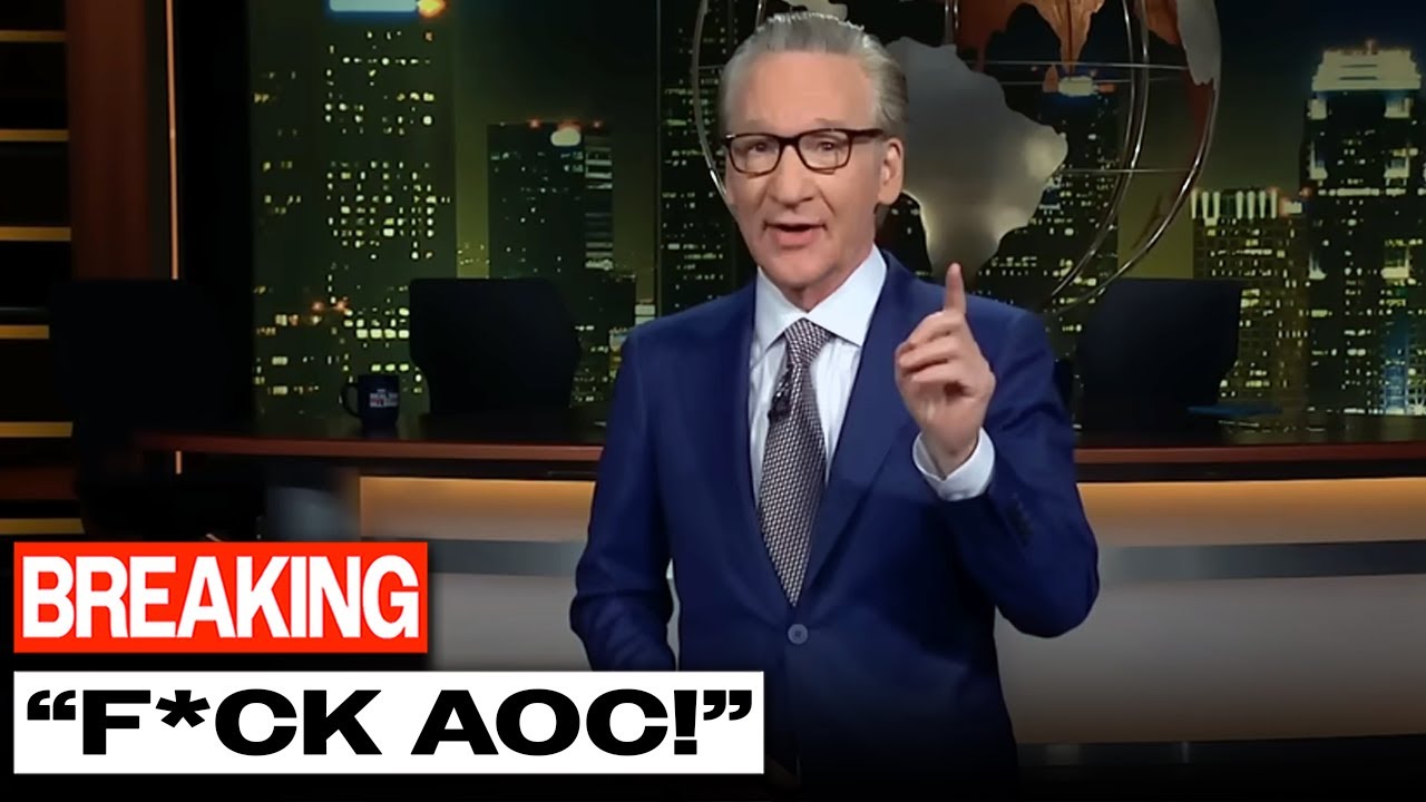 Bill Maher Hilariously DESTROYS AOC On Live TV - YouTube