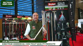 Polet Quality Products De Pypere Stijn Temmerman Nouveaux Outils Polet Click Pro À Paysalia 2023