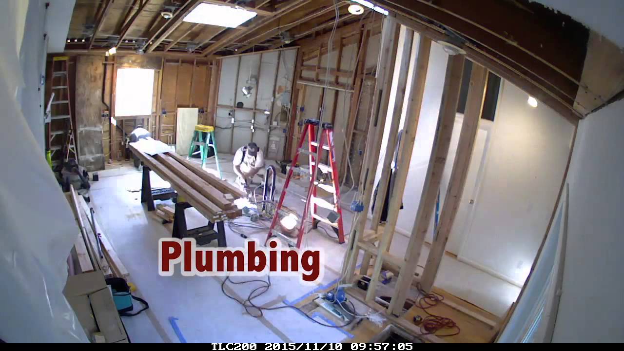 Kitchen remodel time lapse (updated) - YouTube