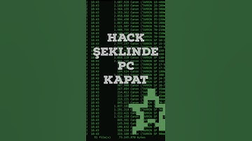 Havalı şekilde Bilgisiyarını kapat! #yazılım #code #coding #vlog #python