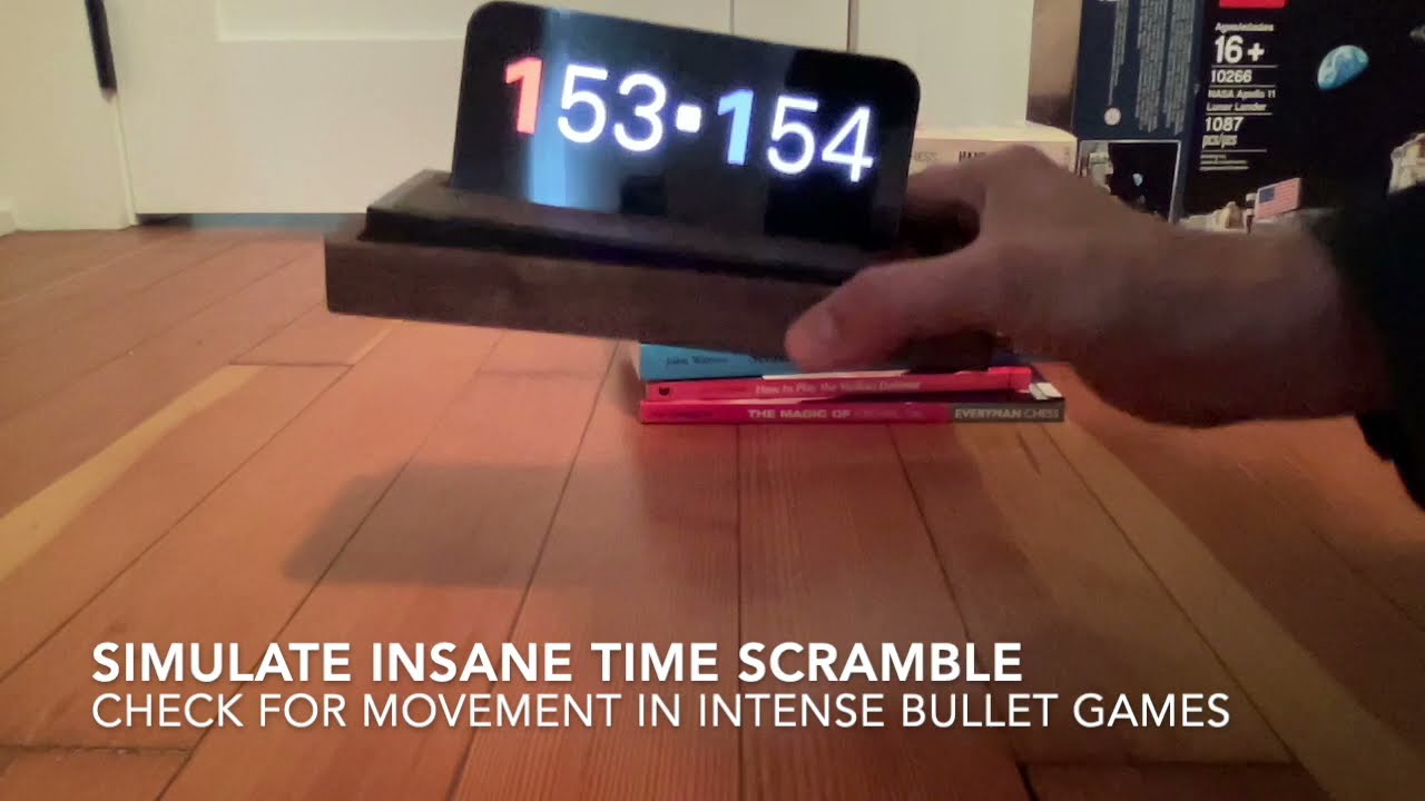 Tempest chess clock prototype: early checks, tests, and UI walkthrough.