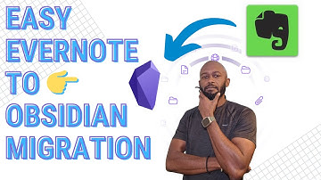 Easiest Evernote to 👉 Obsidian Data Migration