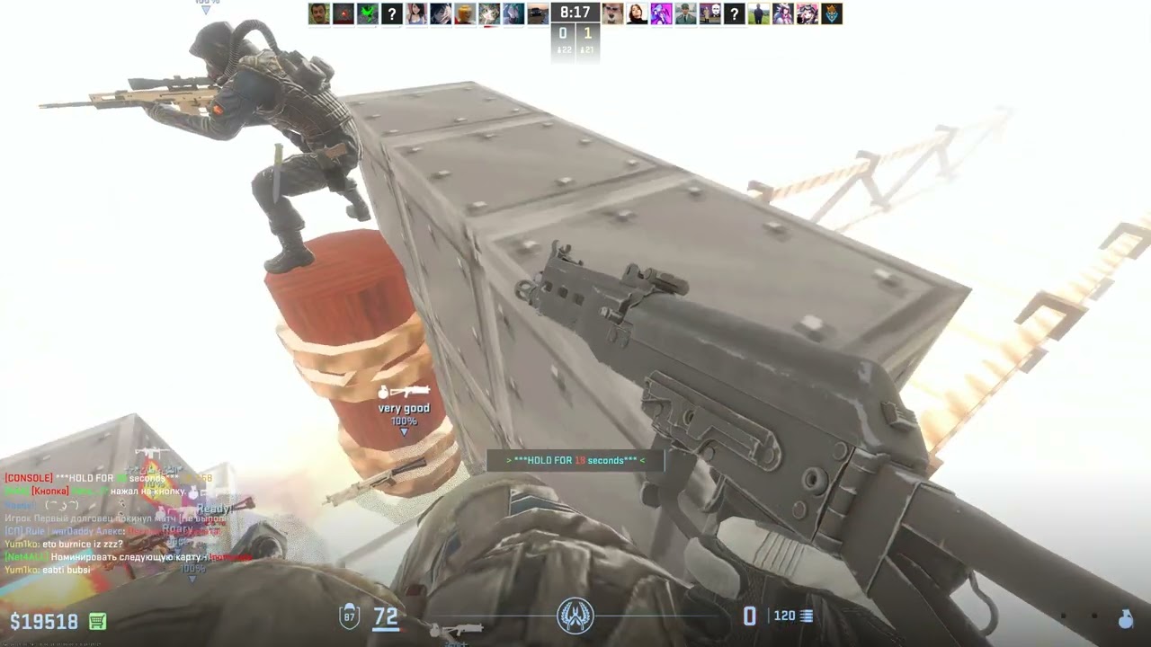 CS2 Zombie Escape #3 ze_crashbandicoot_p On N4A Server