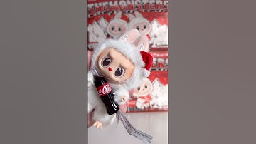 LABUBU COCA COLA THE MONSTERS POPMART UNBOXING #labubu #popmart  #labubucocacola