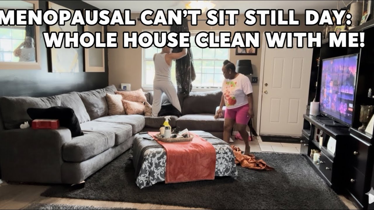 In a menopausal cleaning mood